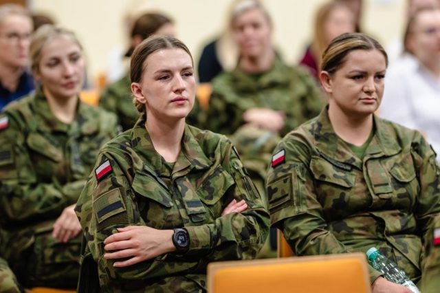 24.10.2025 Bydgoszcz. II Kongres. Kobiety w Systemie Bezpieczeństwa. 8 Kujawsko Pomorska Brygada Obrony Terytorialnej . Bydgoskie Centrum Targowo-Wystawiennicze. Fot. DWOT