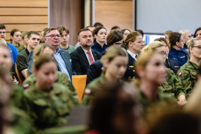 24.10.2025 Bydgoszcz. II Kongres. Kobiety w Systemie Bezpieczeństwa. 8 Kujawsko Pomorska Brygada Obrony Terytorialnej . Bydgoskie Centrum Targowo-Wystawiennicze. Fot. DWOT