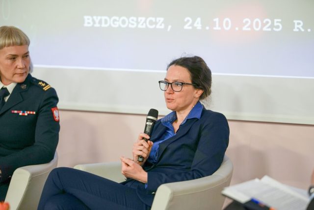 24.10.2025 Bydgoszcz. II Kongres. Kobiety w Systemie Bezpieczeństwa. 8 Kujawsko Pomorska Brygada Obrony Terytorialnej . Bydgoskie Centrum Targowo-Wystawiennicze. Fot. DWOT